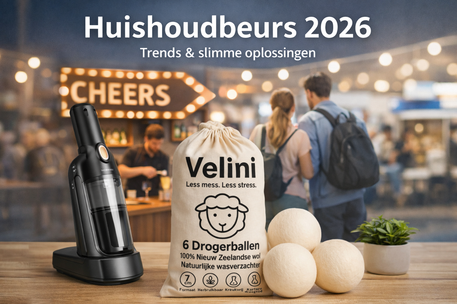 Huishoudbeurs 2026 met slimme huishoudproducten en praktische oplossingen voor een opgeruimd huis en dagelijks gemak