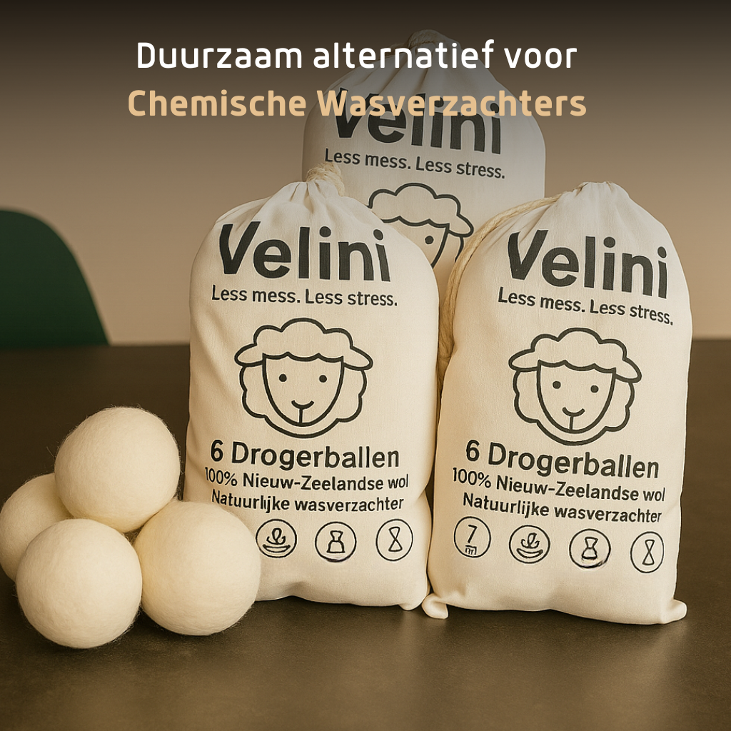 Velini drogerballen voor een duurzaam alternatief