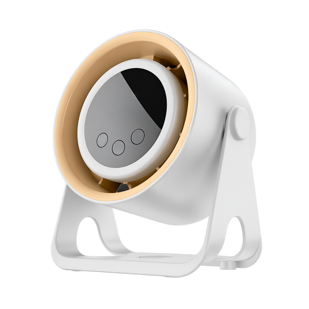 Kleine ventilator desktop opladen – Velini mini home ventilator